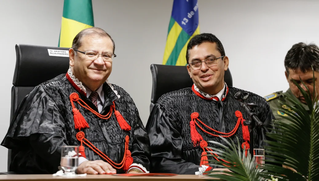 Aristides Silva e Cleandro Moura 