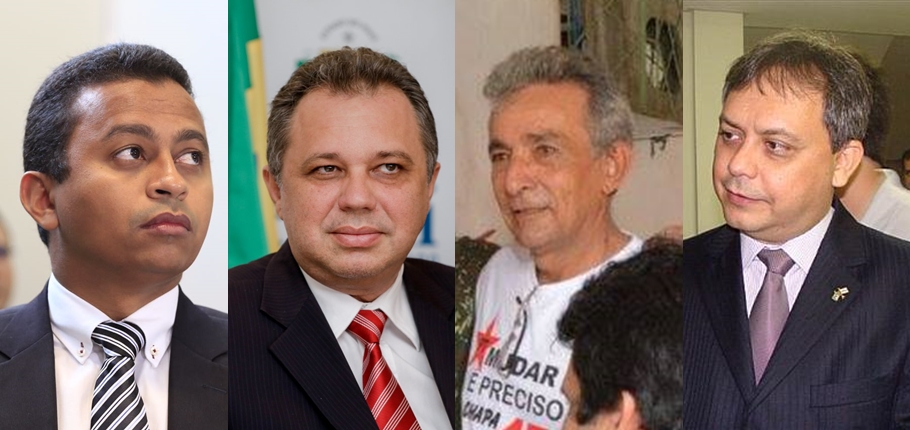 Francisco Costa, Florentino Neto, Pedro Calixto e Herbert Buenos Aires