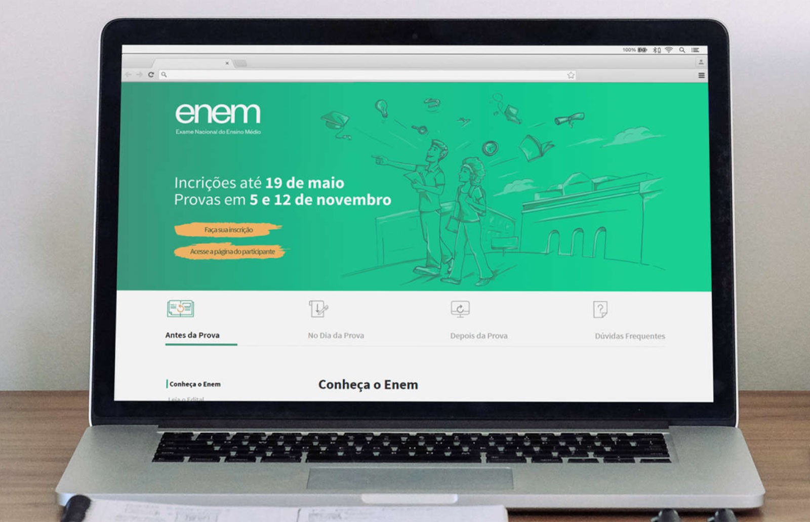 Inscrições do Enem 2017