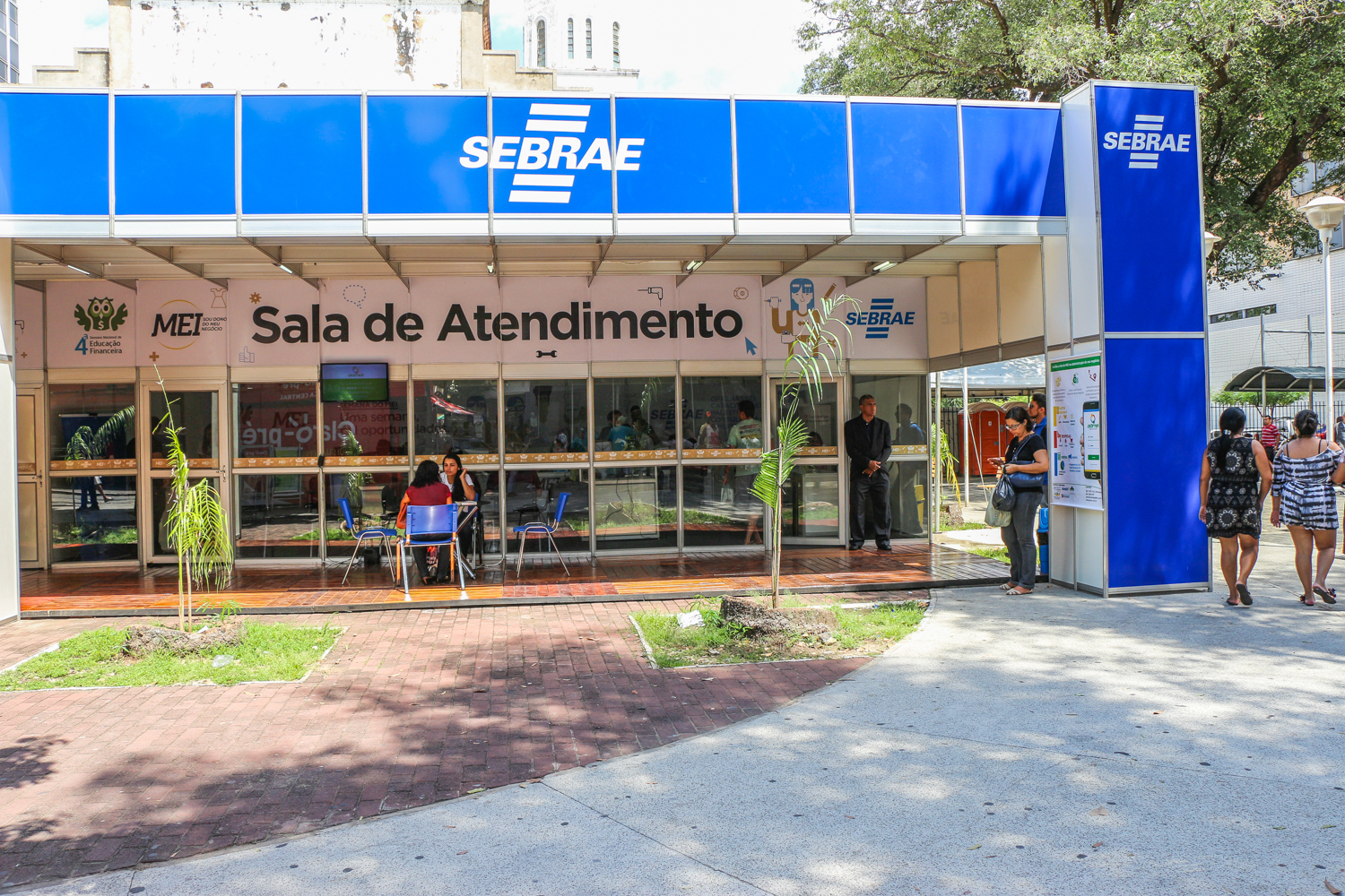 Stand do Sebrae