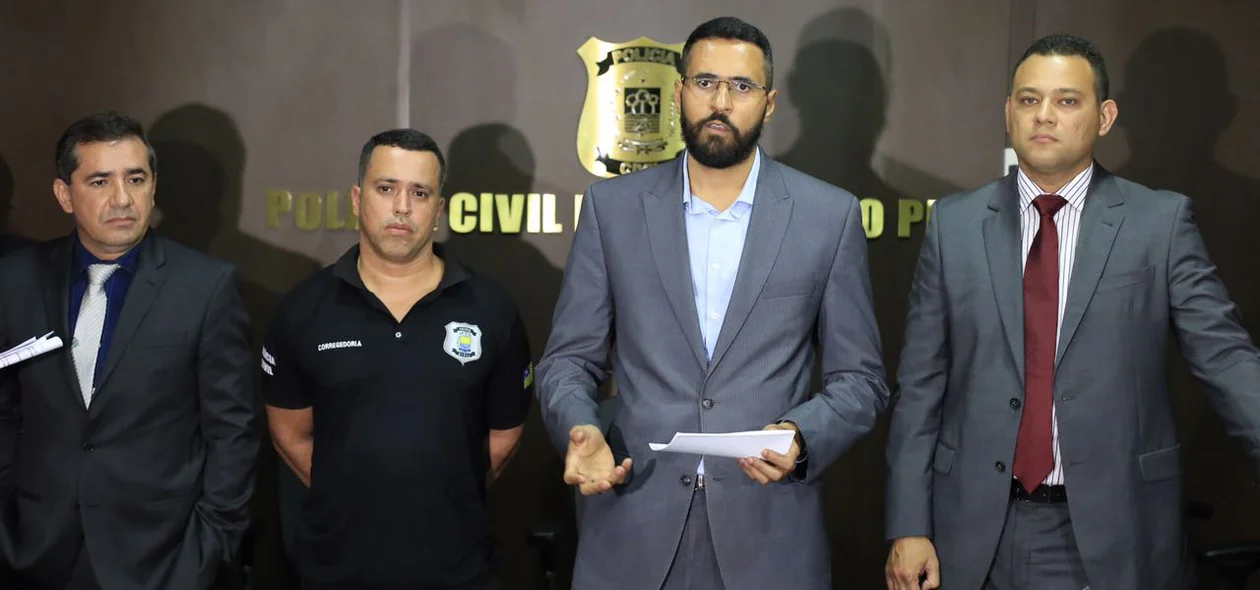 Coletiva da Polícia Federal sobre a Operação Infiltrados