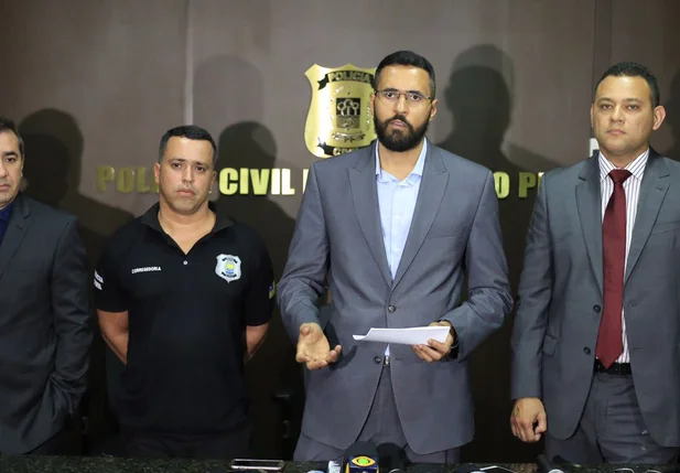 Coletiva da Polícia Federal sobre a Operação Infiltrados