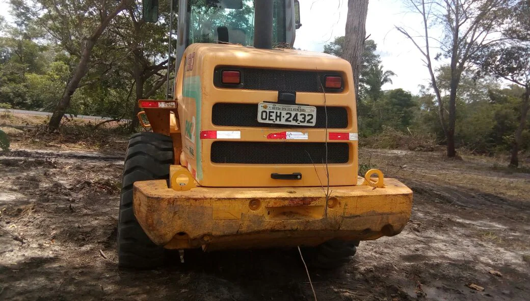 Máquina da Prefeitura do PAC