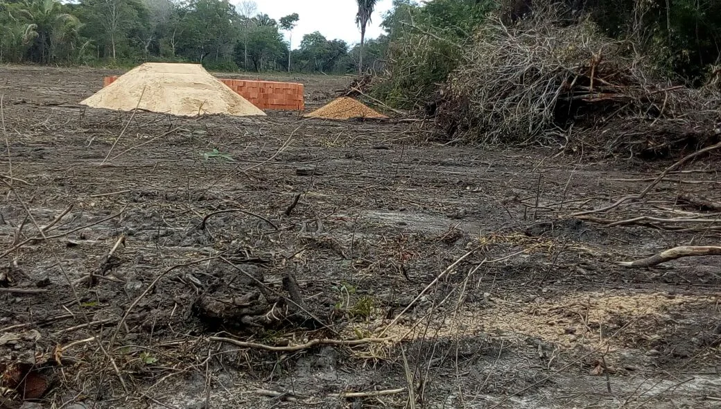 Material para a construção do Parque de Vaquejada