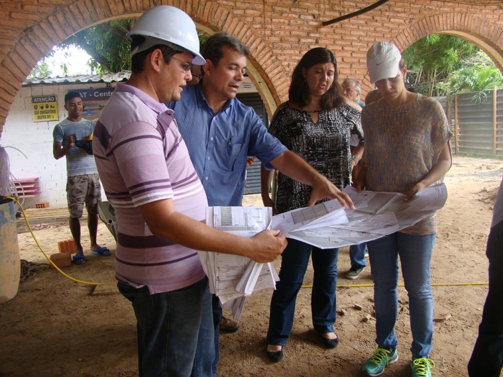 A visita dos técnicos foi na manhã desta quarta-feira (10) 