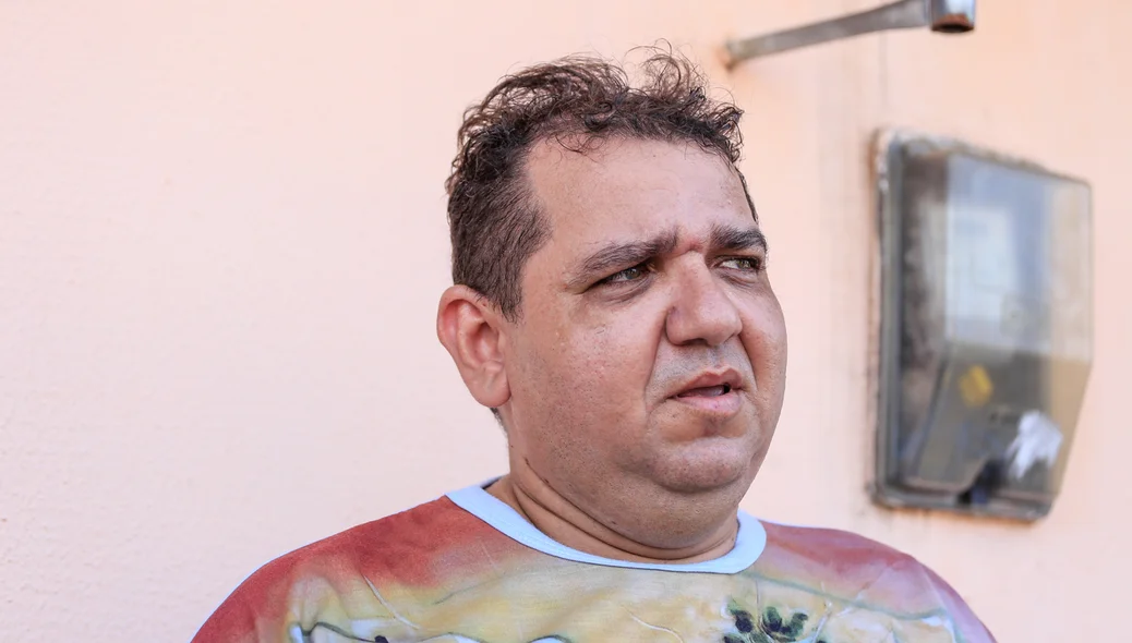 José Nery, proprietário da casa 