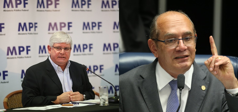 Rodrigo Janot e ministro Gilmar Mendes