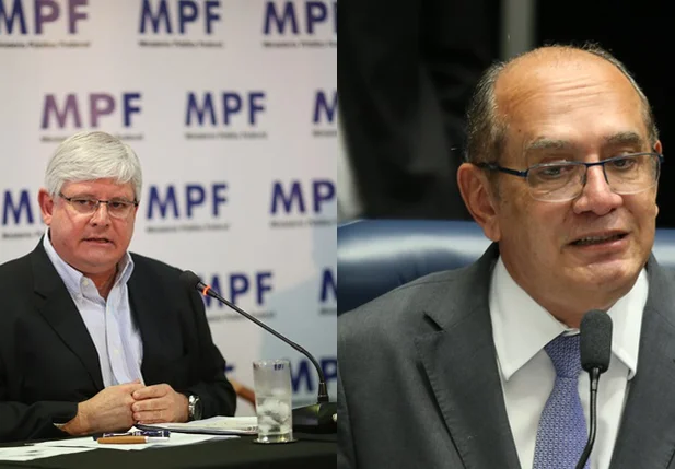 Rodrigo Janot e ministro Gilmar Mendes