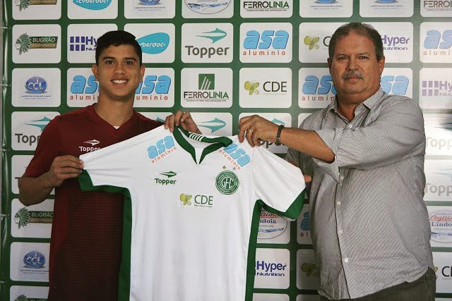 O jogador foi revelado nas bases da Fundação Garra