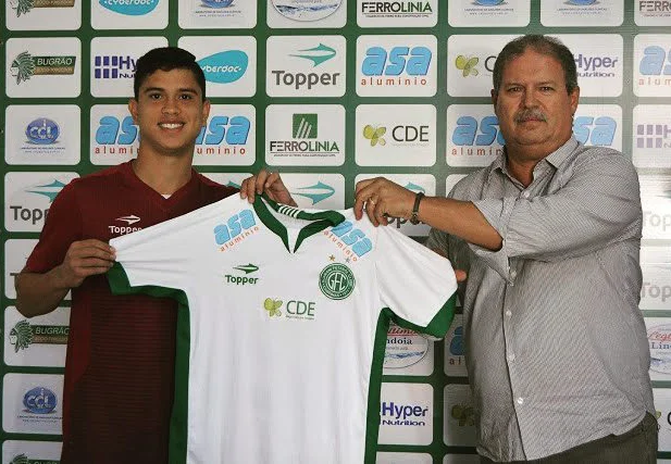 O jogador foi revelado nas bases da Fundação Garra