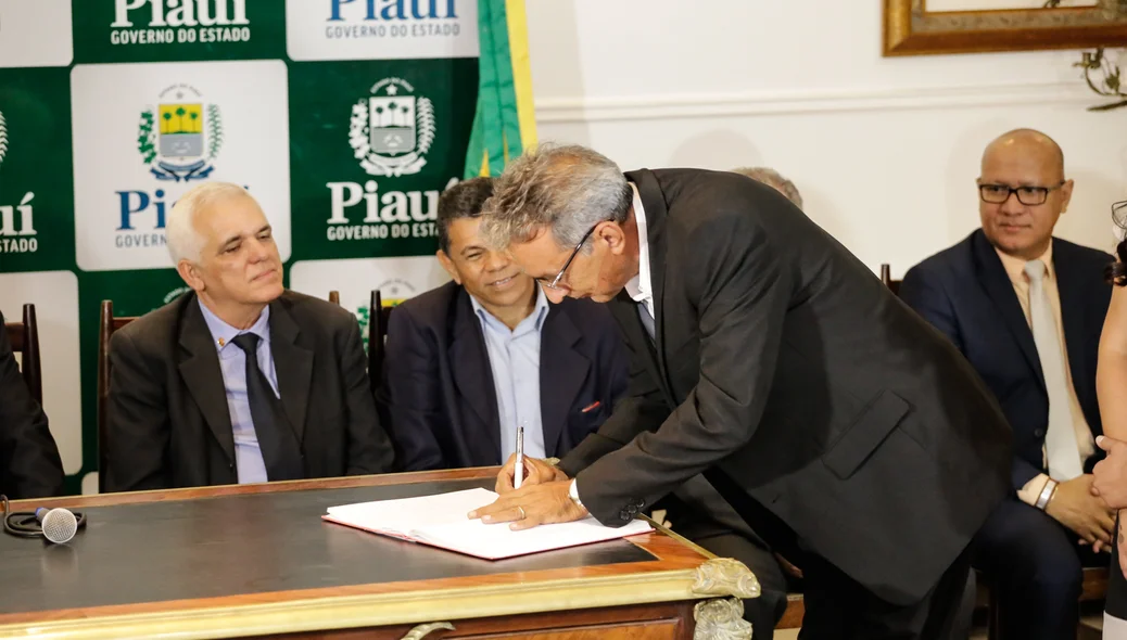 Pedro Calisto, tomando posse 