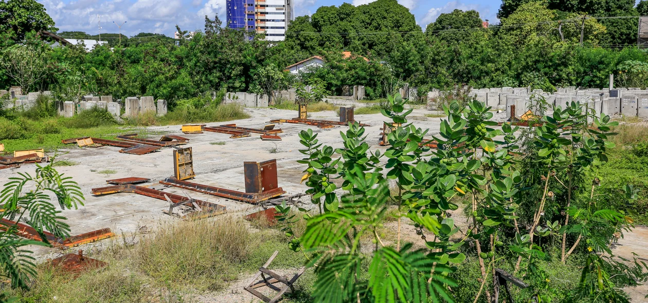 Materiais para a construção da galeria 
