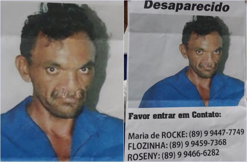 Homem está desaparecido desde de abril 