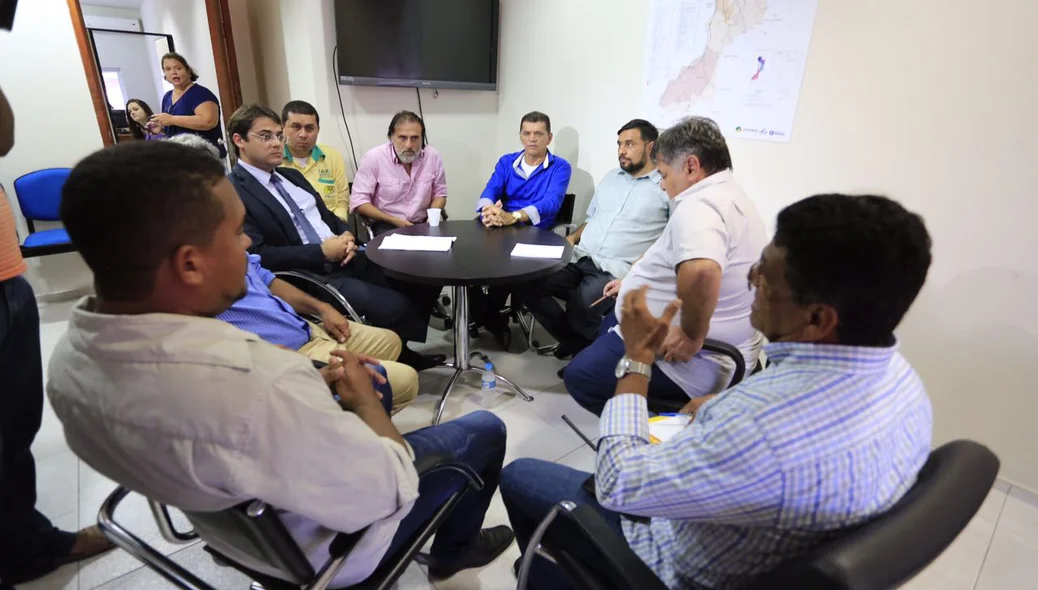 Reunião da sede da Strans em Teresina