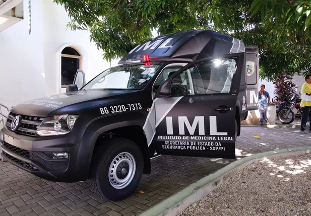 Nova viatura do IML