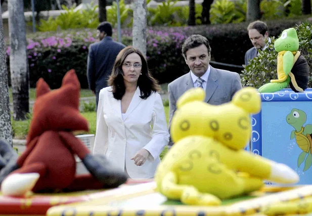 Andréa Neves e Aécio Neves