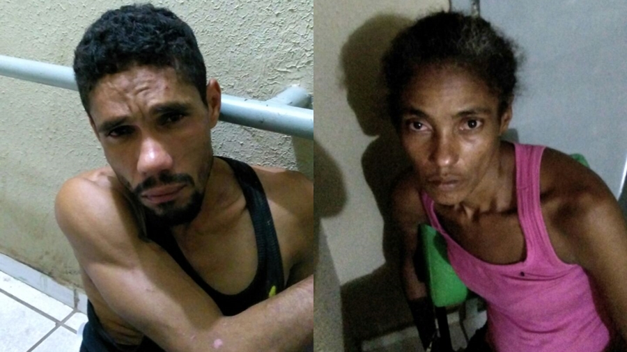 Com a dupla foi apreendida uma grande quantidade entorpecentes  