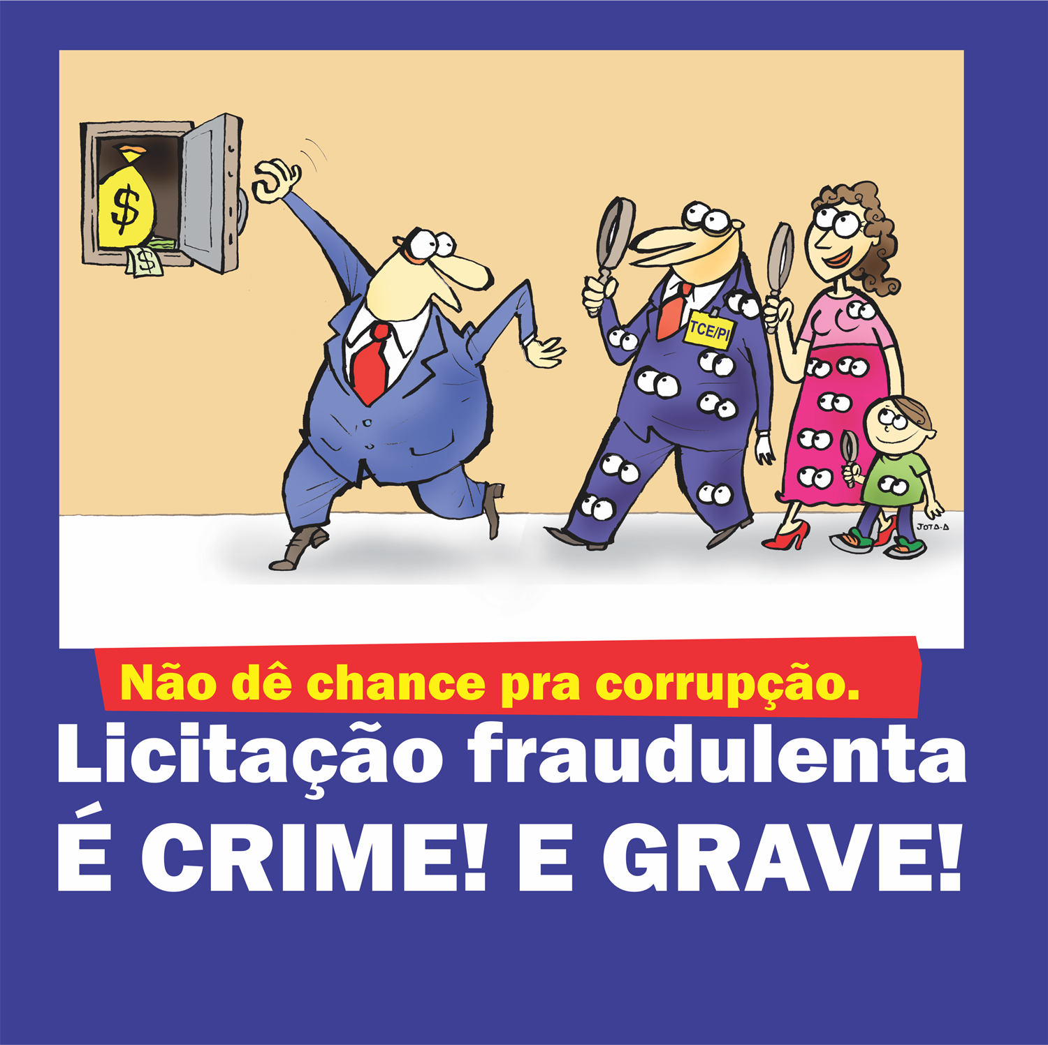 TCE-PI lança campanha Não dê chance pra corrupção