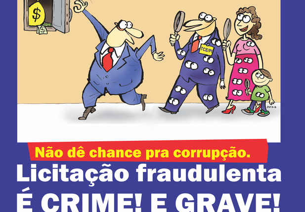 TCE-PI lança campanha Não dê chance pra corrupção