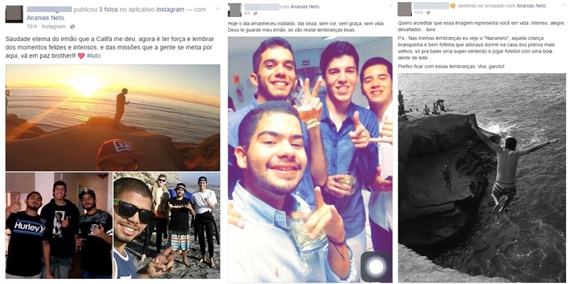 Amigos prestam últimas homenagens a Ananias
