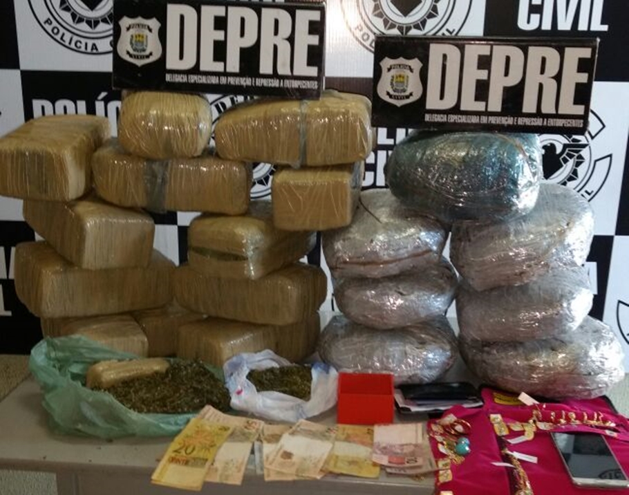 Droga apreendida
