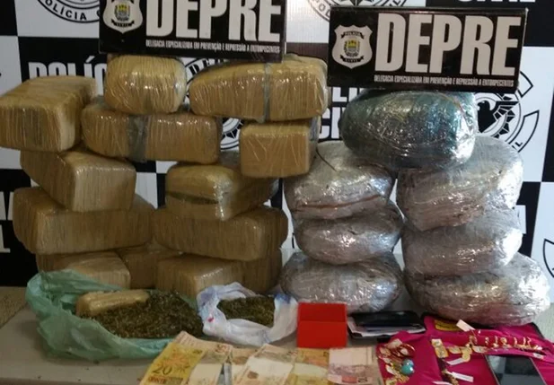 Droga apreendida