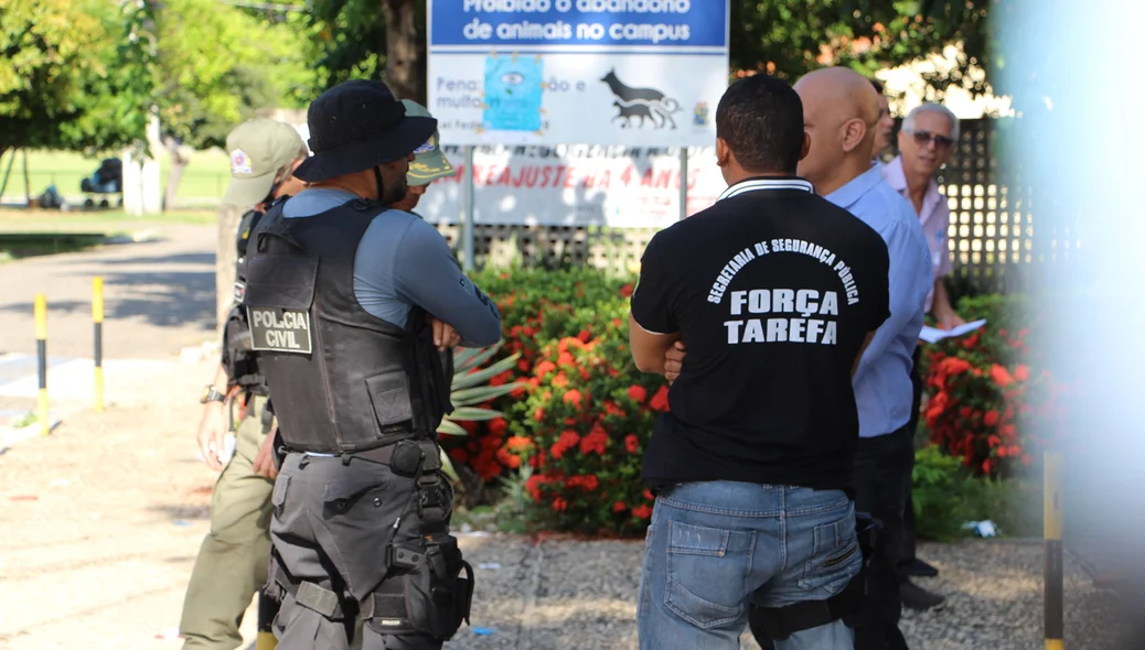 Policiamento reforçado 