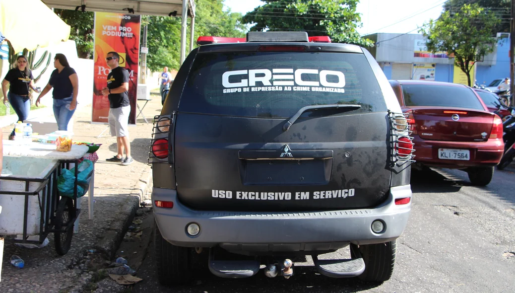 Viatura da GRECO na UESPI