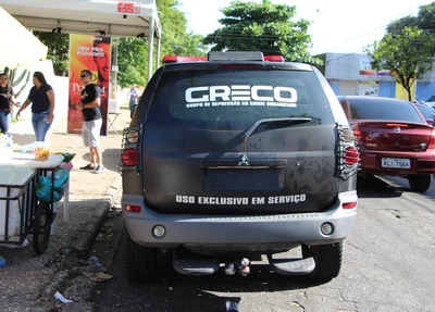 Viatura da GRECO na UESPI