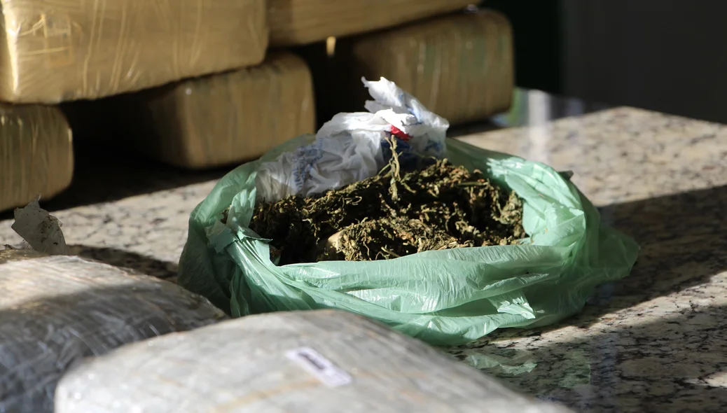 Maconha não prensada