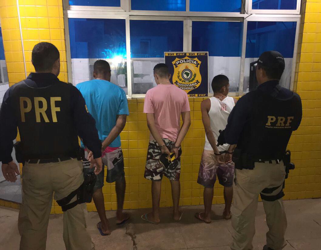 Polícia Rodoviária Federal recaptura fugitivos