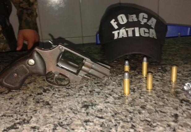 Arma de fogo apreendida