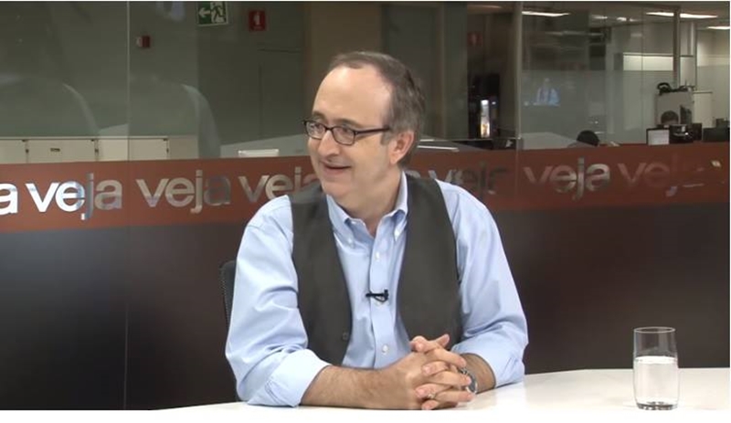 Jornalista Reinaldo Azevedo