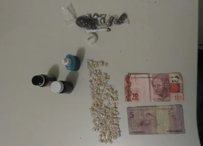 Drogas apreendidas