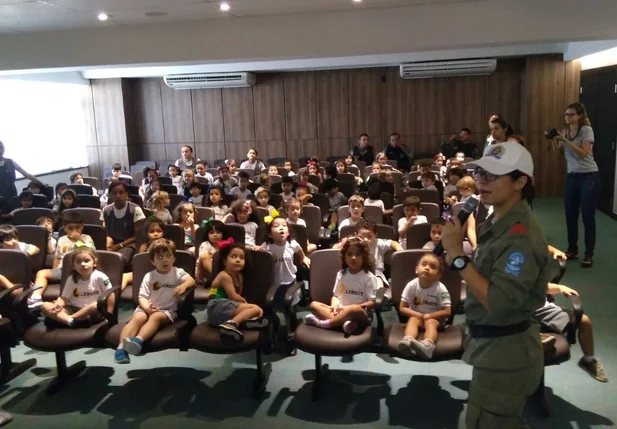 Palestra sobre trânsito