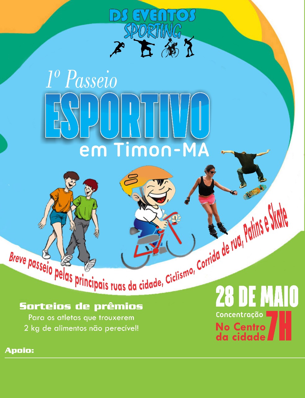 Primeiro Passeio Esportivo em Timon