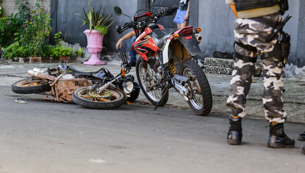 Homem deixou moto antes de morrer dentro do carro