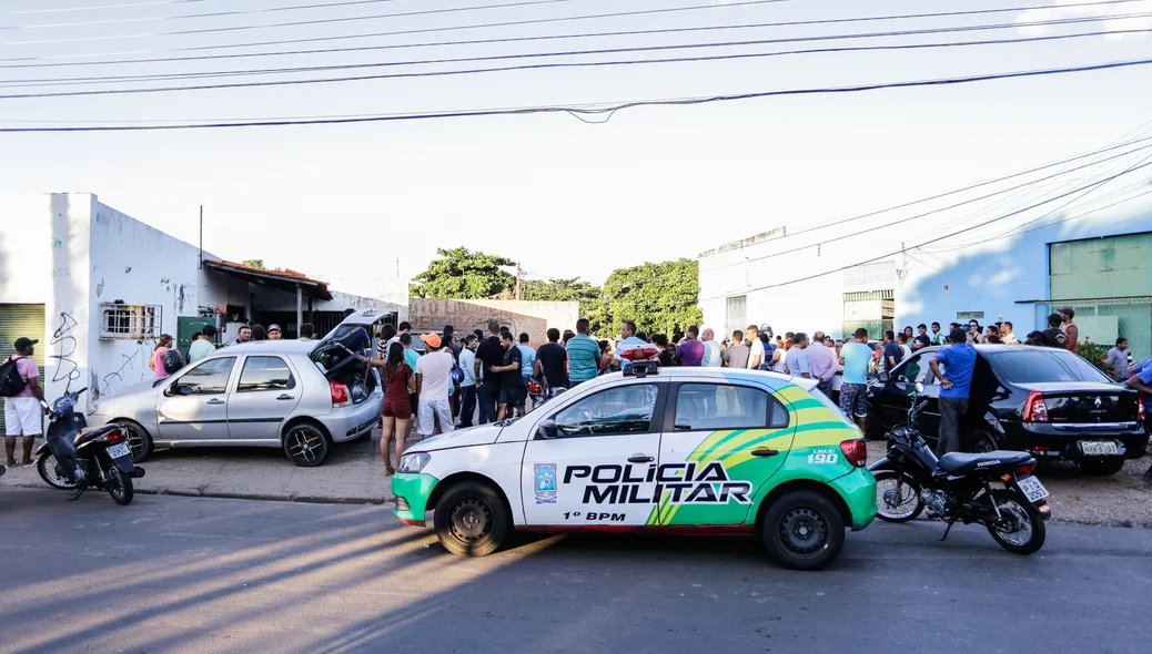 Polícia Militar esteve no local