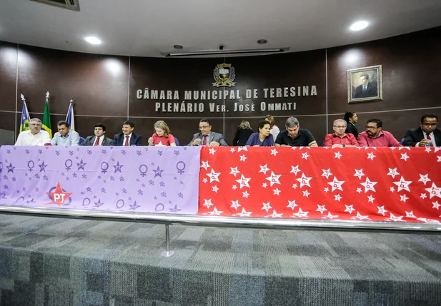 Debate “Os Desafios do PT” na Câmera Municipal em Teresina  