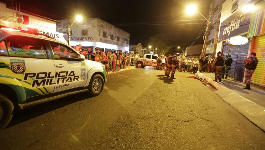 Bandido foi morto com vários tiros