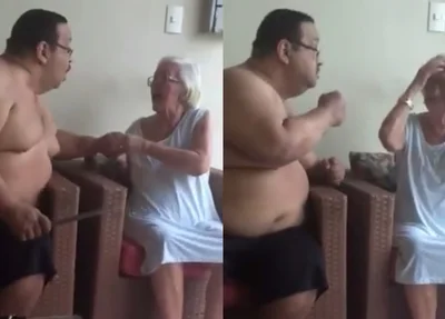 Homem agride a própria mãe em São Luíz