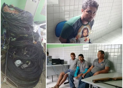 Prisões e apreensões feitas pela polícia do 9° Batalhão