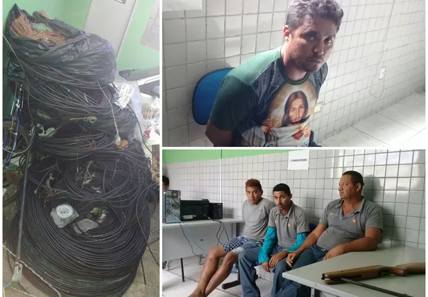 Prisões e apreensões feitas pela polícia do 9° Batalhão
