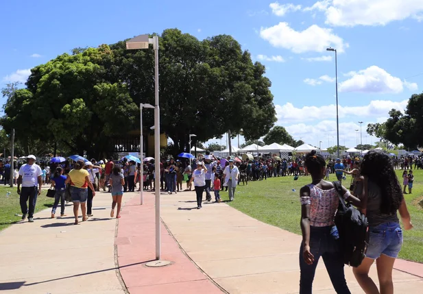 Ação global no parque da cidadania