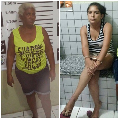 Mãe e nora presas por tráfico de drogas