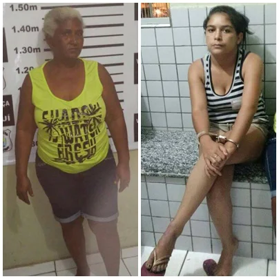 Mãe e nora presas por tráfico de drogas