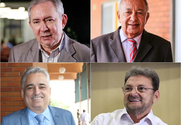 Chapa da oposição: João Henrique, Dr. Pessoa, Robert Rios e Wilson Martins 