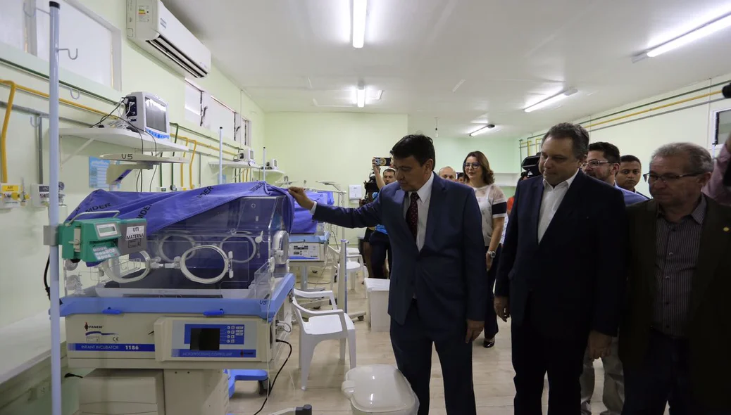 Governador Wellington Dias inaugura UTI neonatal na Maternida Evangelina Rosa