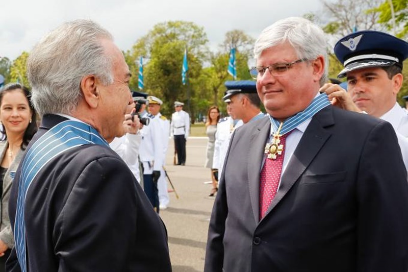 Michel Temer e Rodrigo Janot