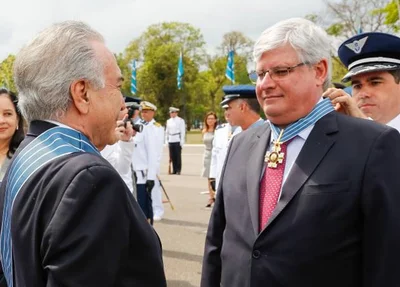 Michel Temer e Rodrigo Janot